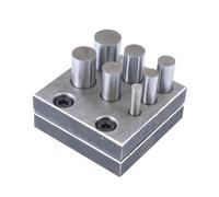 Professional Metal Hole Puncher for Craft Enthusiasts Practical Jewelers Disc with Precise Punching Position Supplies