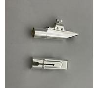 Professional Metal Mouthpiece for Tenor Soprano Alto Saxophones with Cap (Soprano 7)