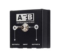 Professional Metal Sound Switching Box Multiple Channel Input Selector for 3.5mm Studio Equipment Multiple Channel Sound Splitter