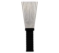 Professional Metal Wide Tooth Afro Pick For Curly Hair Lift Picks Comb Tool Wig Braid Styling Tool For Men Women Combs For Women With Fine