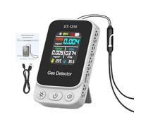 Professional Meter - Portable Desktop Air Quality Detector, High-Accuracy Carbon Dioxide Monitor, Household Climate Humidity Gauge | Travel-Friendly Safety Device For Indoor & Outdoor Use