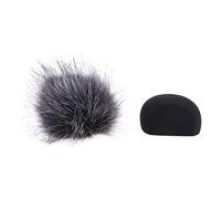 Professional Mic Cover Round Ball Shape Mic Windscreen Microphone Cap Sponge Cover Windscreen for H5 H6 Furry Muff