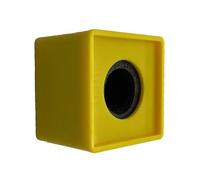 Professional Mic Holder Block Shockproof ABS Construction Not Reflective Finish For Interviewing Equipment Anti Slip Mic Flag Base
