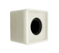 Professional Mic Holder Block Shockproof ABS Construction Not Reflective Finish For Interviewing Equipment Anti Slip Mic Flag Base
