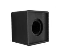 Professional Mic Holder Block Shockproof ABS Construction Not Reflective Finish For Interviewing Equipment Portable Square Block