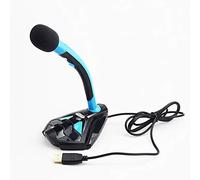 Professional Microphone for Computer Studio Noise Cancelling 3.5mm Microphone Condenser for Recording Vocals PC (Color : White-style, Size : 3.5MM)