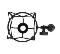 Professional Microphone Shock Mount with Premium Zinc Alloy, Compatible with TLM103 TLM193 TLM127 TLM170 MK4, for Recording, Radio Studio, Anchor (Gold)