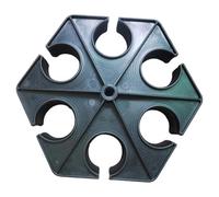 Professional Microphone Stabilizer Rack Hexagon Design Mic Holder Quick Setup Rehearsal Studio Tray for Performance