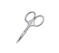 Professional Mini Eyebrow Scissors with Curved Blade Small Grooming Scissor for Women Ladies Stainless Steel for Eyelash Nose Hair Beard MoustacheTrimmer Tool for Men