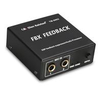 Professional Mini Feedback Suppressor 2" 1-out Microphone Anti Howl Audio Processor Stage KTV Effector Feedback Frequency Shifter for Conference Room Recording Studio
