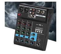 Professional Mixer 4 Channels Bluetooth Sound Mixing Console For DJ Interface Controller Digital Table New Card