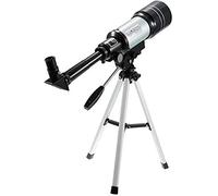 Professional Monocular Astronomical Telescope -Outdoor Telescope Refractive Space Monocular F30070M 150X Travel Spotting Scope with Portable Tripod