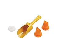 Professional Mortar and Grouting Gun Set for Brick Pointing Tile Cement DIY Fixing Construction Aluminum Body Metal Handle Wall Jobs Scoop Nozzles