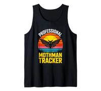 Professional Mothman Tracker Paranormal Cryptid Tank Top