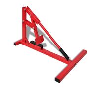vidaXL Motorcycle Tire Changer Professional – Red with Bead Breaker
