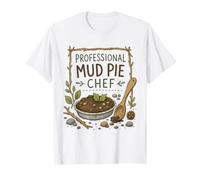 Professional Mud Pie Chef Funny Mud Kitchen T-Shirt