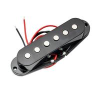 Professional Multi Color Retro Style Ceramic Single Coil Electric Pickup For Guitars(1 Pc M Black)