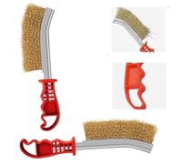 Professional Multi-Purpose Heavy Duty Premium Stainless Steel Wire Brush Tool Ideal For Welding Cleanup & Rust Removal Durable Effortless