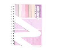 Professional Multi-Purpose Loose-Leaf Wirebound Notebook - Spiral Binder with Acid-Free Paper | Ideal for Office Notes, Study Planning, To-Do Lists & Labeling | Lay-Flat Design Easy Page Removal