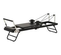 Professional Multifunctional Pilates Core Bed, Foldable Pilates Reformer for Home Gym Activity Room Yoga Exercise Training Equipment with Adjustable Intensity