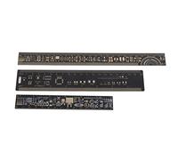 Professional Multifunctional Printed Circuit Board Ruler Set 10.23 Inch 7.87 Inch 6.3 Inch Measuring Tool For Electronics Engineers SMD PCB Design And Engineering Projects