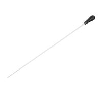 Professional Music Baton with Comfortable Pear-Shaped Resin Handle Ideal for Conducting Concerts Fiberglass Orchestra Conductor Baton Black for Musicians and Beginners (Black)
