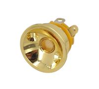 Professional Music Jacks Socket Set Electric Guitar Guitars Connector Metal Texture For Electrics And Bass Metal Plate