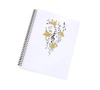 Professional Music Sheet Protector File Folder Texture Certificate Organizers for Document Access and Sorting Professional Music Folder for Pianists
