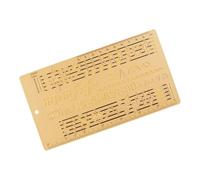 Professional Music Staff Learning Set Including Notation Guide Theory Ruler Practice Board For Various Skill Levels Portable Music Education