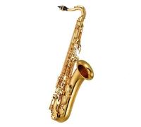 Professional Musical Instrument Tenor Saxophone Bb Flat Brass Lacquered Gold Beautiful Voice Wtih Case