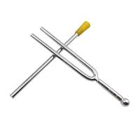 Professional Musical Instrument Violin Guitar Tuner Tuning Fork Hammer Metal Sound Tuning Fork With Hammer Set Sound Tool