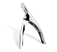 Professional Nail Art Clipper Word False Tips Edge Cutters Manicure Colorful Stainless Steel Nail Art Tools,Silver
