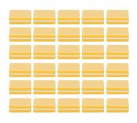 Professional Nail Buffer Block 30pcs Mini Nail Sanding Buffing Block for Manicure Pedicure at Home Salon Elastic High Density Sponge Core Smooth Shine Nails Acrylic UV Gel False (Yellow)