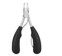 Professional Nail Clippers for Thick Nails and Ingrown Toenails Sharp Curved Blade for Men and Women,Black