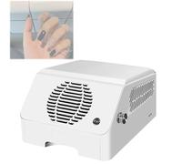 Professional Nail Drill & Dust Collector, 40000RPM Dual Function Electric Nail File with Vacuum Cleaner, 120W High Power for Salon & Home Manicure/ Pedicure