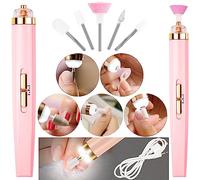 Professional Nail Drill - Rechargeable 5 in 1 Electric Nail Files with Manicure and Pedicure Accessories - Electric Nail File Kit for Nail Salon and Home DIY (Men and Women)