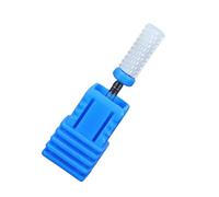 Professional Nail Drill Tips, Ceramic Nail Drill Bits with Dustproof Containers - Nail Drill for Artificial Polishing Grinding Head, Rotary Milling Head, Cuticle Clean, File Drill for Nails