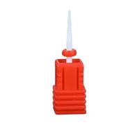 Professional Nail Drill Tips, Professional Nail Drill Ceramic Nail Drill | Bits - Ceramic Nail Drill Bit Portable Nail Drill Tip Rotary Bar Head Cuticle Clean File with See-Through Cover