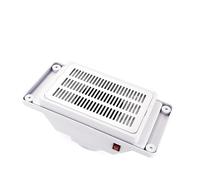 Professional Nail Dust Collector Strong Built-in Table Desk Nail Dust Collector Nail Vacuum Cleaner Suction Manicure Machine Nail Salon(White 6W)