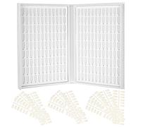 Professional Nail Polish Display Chart with Tips Color Card Art Salon Set for Easy to Find and Show Up Suitable Pedicure Practicing Painting