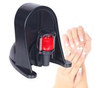 Professional Nail Polish Shaker, Gel Liquid Bottle Shaking Machine - Tattoo Ink Pigment Adjustable Mixer, 360° Vortex Mixing, Touch Button Control, Anti Slip Base, Nail Art Salon Tool