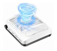 Professional Nail Vacuum Cleaner, Electric Vacuum Cleaner 100 W with Filter, Adjustable Dust Extraction for Nails, Desktop Nail Dust Collector