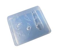 Professional Nails Art Charm Mold Feature Butterfly Rose Floral Pattern Silicone Decorations Crafting Tool Art Silicone Mold