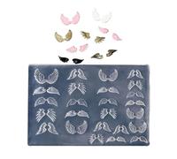 Professional Nails Art Molds Wing Shape Small Accessories Mold Nails Decorative Molds for Salon Manicure Decorations Angel Wing Mold