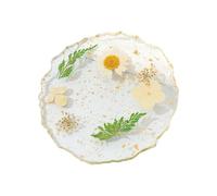 Professional Nails Art Palette Featuring 6 Natural Tone of Preserved Flowers and Leaves for Stunningly Designs Blending Resin Unguis Color Color Scheme