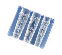 Professional Nails Art Silicone Template with Embossed Detail for Jewelry Phone Case Embossed Silicone Nails
