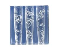 Professional Nails Art Silicone Template with Embossed Detail for Jewelry Phone Case Embossed Silicone Nail