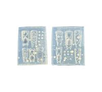 Professional Nails Carving Silicone Mold Rose Hourglass Pattern for Reusable Art Decorations Silicone Nail Stamp Mold