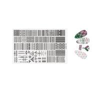 Professional Nails Stamp Plate Present Beautiful Oriental Pattern Nails Art Stamper for Unique Nails Designs Reusable Stainless Steel Stamp Plates