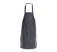Professional Navy Waterproof Butchers PVC Stripe Apron, Cooking Apron, Bib Apron